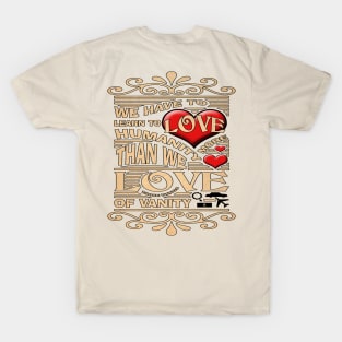 SKILLHAUSE - LOVE HUMANITY MORE T-Shirt